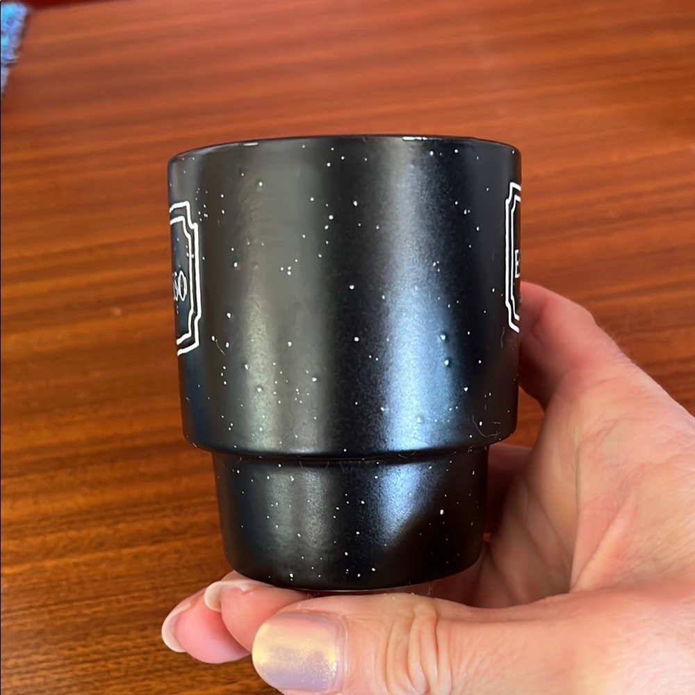 Black with white lettering Market MRKT Finds espresso Mug set - Picture 12 of 14